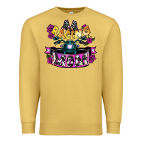 Antique Gold Racing mom Mother's Day Premium Sweatshirt - HowdyJamesFarm