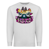 Dove Grey Racing mom Mother's Day Premium Sweatshirt - HowdyJamesFarm