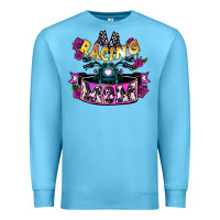 Ocean Blue Racing mom Mother's Day Premium Sweatshirt - HowdyJamesFarm