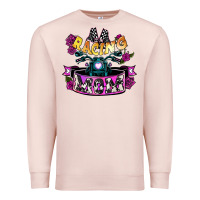 Pale Pink Racing mom Mother's Day Premium Sweatshirt - HowdyJamesFarm
