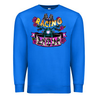 True Royal Racing mom Mother's Day Premium Sweatshirt - HowdyJamesFarm