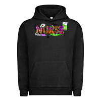 Pigment Black halloween nurse Urban Hoodie - BundleAndBundleShop