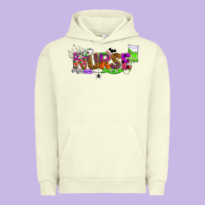Halloween Nurse Urban Hoodie Designed By Bundleandbundleshop
