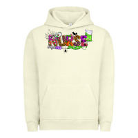 Pigment Pistachio halloween nurse Urban Hoodie - BundleAndBundleShop