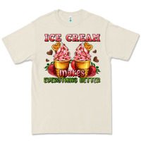 Bone ice cream makes everything better Premium Tee - AdoDesignShop
