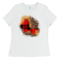 White christmas patch Ladies Tee - JahusDesignShop