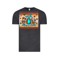 Vintage Black with god all things are possible matthew 19 26 Vintage Tee - JahusDesignShop