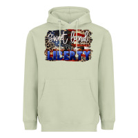 Matcha Sweet land of liberty 4th of july Heavyweight Hoodie - CowGirlArtShop