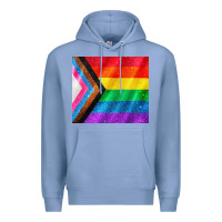 Colony Blue Pride flag Premium Hoodie - CowGirlArtShop