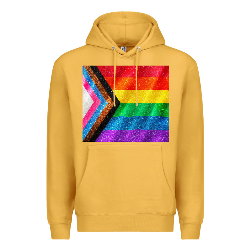 Pride Flag Premium Hoodie by CowGirlArtShop | Teevron