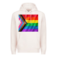 Pale Pink Pride flag Premium Hoodie - CowGirlArtShop