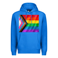 True Royal Pride flag Premium Hoodie - CowGirlArtShop