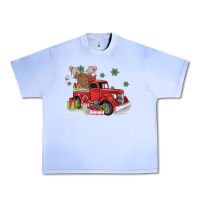 Grape Ice christmas truck Urban Heavy Tee - MaliasSmallBusiness