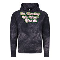 Cloud Black on tuesday we wear beads Vintage Hoodie - MaliasSmallBusiness