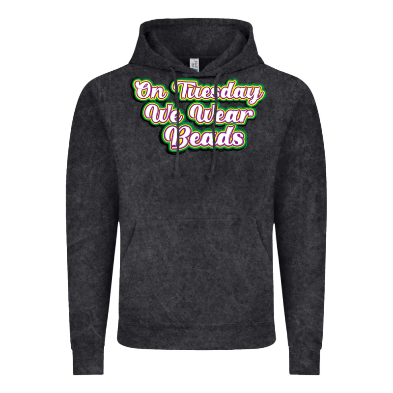 On Tuesday We Wear Beads Vintage Hoodie by MaliasSmallBusiness | Teevron
