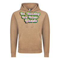 Vintage Coffee on tuesday we wear beads Vintage Hoodie - MaliasSmallBusiness