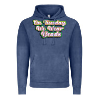 Vintage Denim on tuesday we wear beads Vintage Hoodie - MaliasSmallBusiness