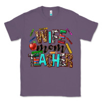Lavender wife mom teacher Classic Tee - NancyCooperArtShop