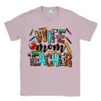 Lilac wife mom teacher Classic Tee - NancyCooperArtShop