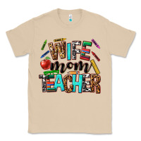 Mushroom wife mom teacher Classic Tee - NancyCooperArtShop