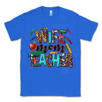 True Royal wife mom teacher Classic Tee - NancyCooperArtShop