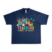 Navy custom teacher Urban Heavy Tee - JahusDesignShop
