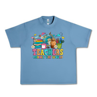 Pebble Blue custom teacher Urban Heavy Tee - JahusDesignShop