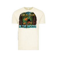 Vintage Arctic life is good in the woods Vintage Tee - NancyCooperArtShop