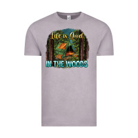 Vintage Zinc life is good in the woods Vintage Tee - NancyCooperArtShop