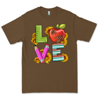 Cacao love with pen and  serape leopard Premium Tee - Artiststas