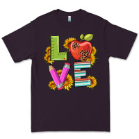 Plum love with pen and  serape leopard Premium Tee - Artiststas