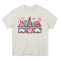 Cream valentines day gnomes Heavy Core Tee - Jasminsmagicworld