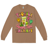 Toasted Coconut tequila cheaper than therapy Long Sleeve Tee - LillyAllenDesigns