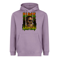Lavender Black history afro man Heavyweight Hoodie - HowdyJamesFarm