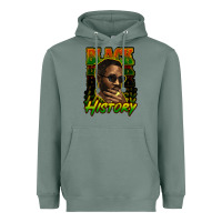 Sage Black history afro man Heavyweight Hoodie - HowdyJamesFarm