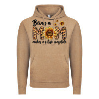 Vintage Coffee being a mom makes my life complete Vintage Hoodie - MaliasSmallBusiness