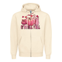 Sandshell its fall yall Zipper Hoodie - texasbilliewilder