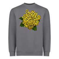 Storm Oregon Grape Flower Illustrations Heavyweight Sweatshirt - LillyAllenDesigns