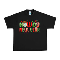 Black howdy new year Urban Heavy Tee - MaliasSmallBusiness