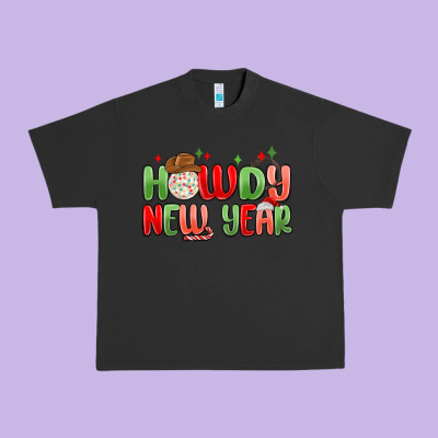 Howdy New Year Urban Heavy Tee Designed By Maliassmallbusiness