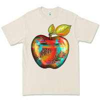 Bone leopard turquoise glitter serape Premium Tee - Artiststas