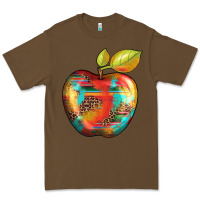 Cacao leopard turquoise glitter serape Premium Tee - Artiststas