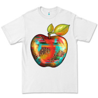 White leopard turquoise glitter serape Premium Tee - Artiststas