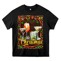 Black cocktail set for Christmas Heavy Core Tee - AdoDesignShop