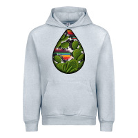 Heather Grey mexican teardrop  5 Urban Hoodie - BundleAndBundleShop