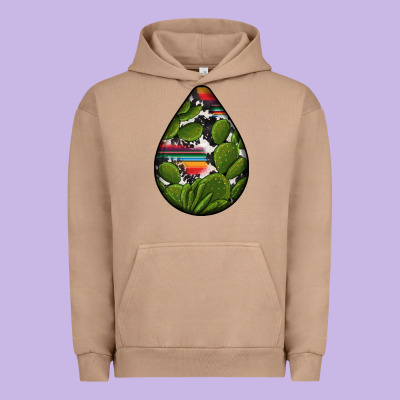 Mexican Teardrop  5 Urban Hoodie Designed By Bundleandbundleshop