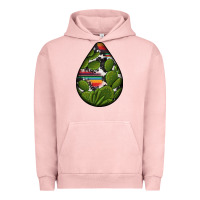 Pigment Salmon mexican teardrop  5 Urban Hoodie - BundleAndBundleShop