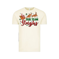 Vintage Arctic our team sleigh Vintage Tee - MaliasSmallBusiness