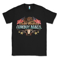 Black make america cowboy again Classic Tee - NancyCooperArtShop
