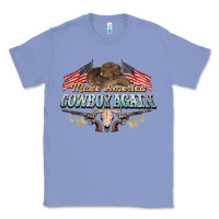 Colony Blue make america cowboy again Classic Tee - NancyCooperArtShop